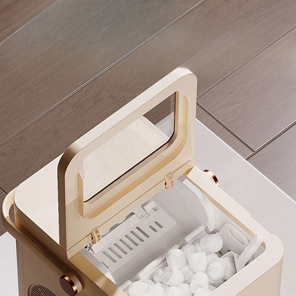 2025 Commercial ice maker, household small intelligent ice maker, automatic fast ice maker