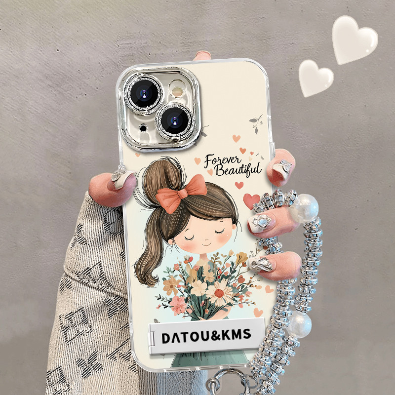 Terbaru untuk cewek Case Cocok untuk HP  Case Cocok untuk iphone ip11 ip11Pro ip11ProMax ip15Pro ip1