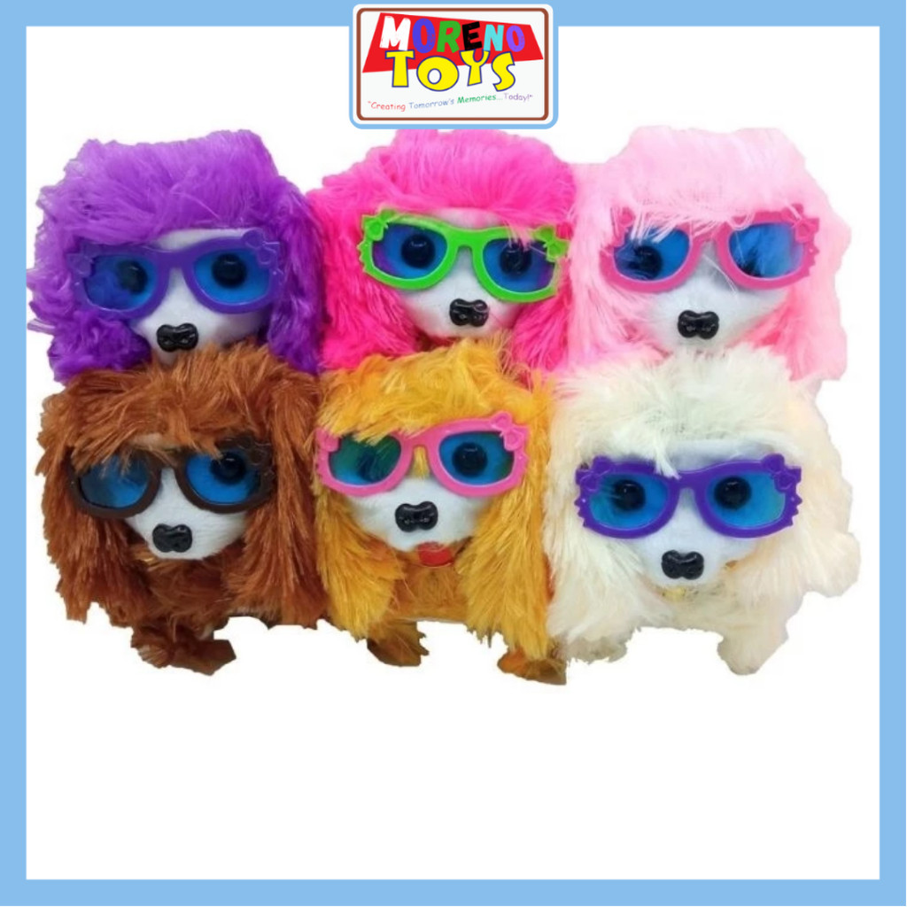 Mainan Boneka Anjing Gerak Bunyi Tenaga Baterai / Mainan Boneka Anjing Elektrik Bisa Bergerak, berja