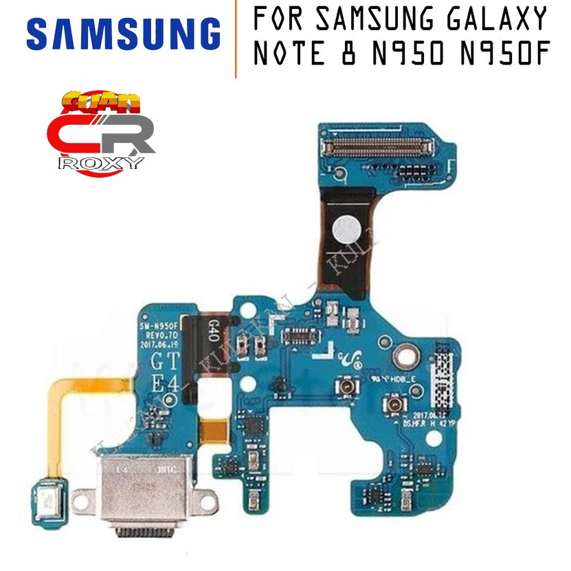 [CUAN ROXY]- FLEXIBEL PAPAN CAS KONEKTOR CHARGER CONEKTOR CAS SAMSUNG NOTE 8 N950 N950F ORI WITH IC