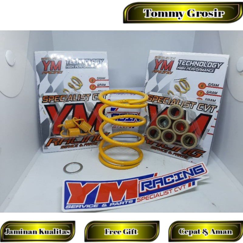 PAKET UPGRADE CVT  1500RPM MIO KARBU / MIO SMILE / MIO SPORTY / MIO SOUL KARBU / fino karbu / Nouvo 