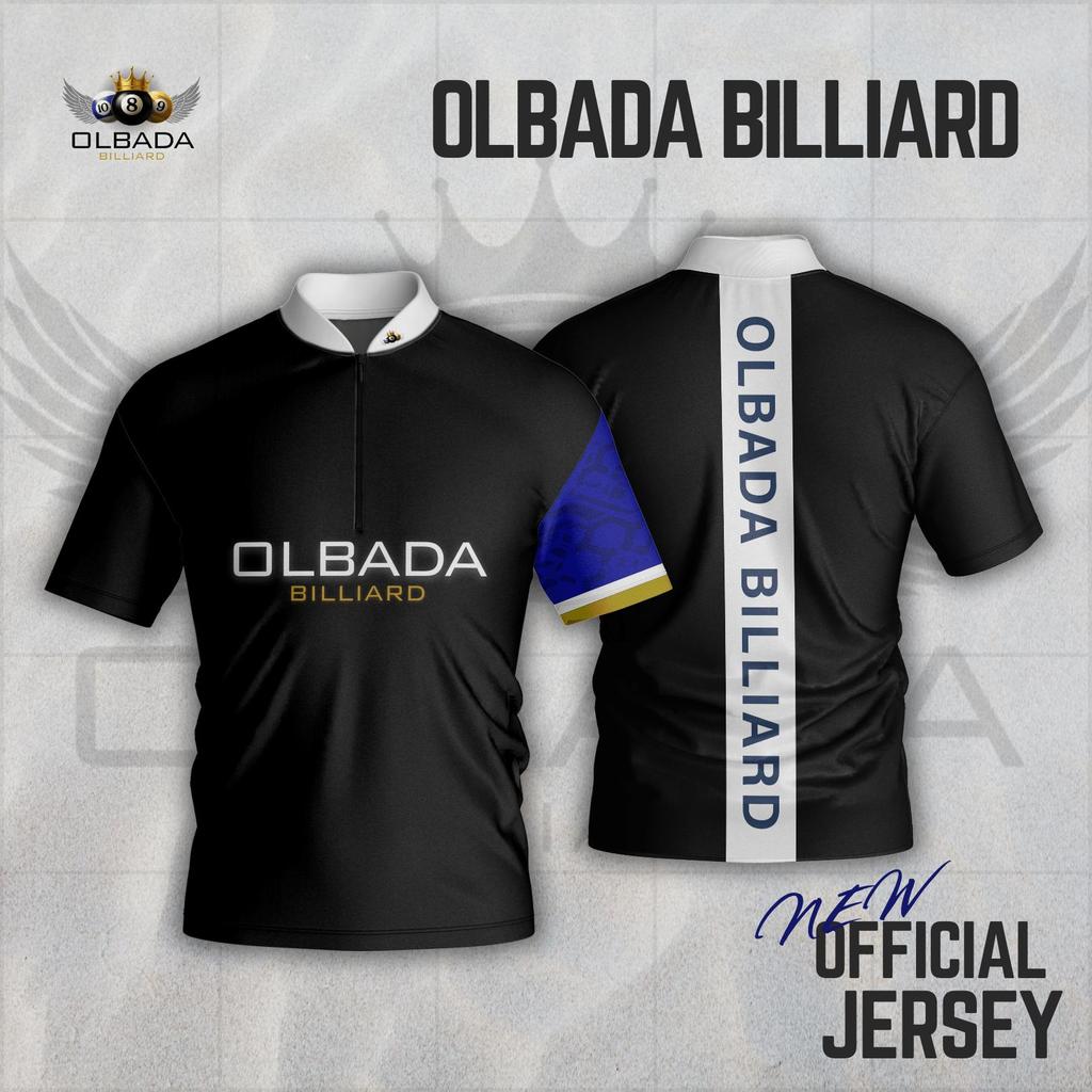 Exclusive Jersey Olbada Billiard | Quick Dry Jersey | Baju Olahraga Pria