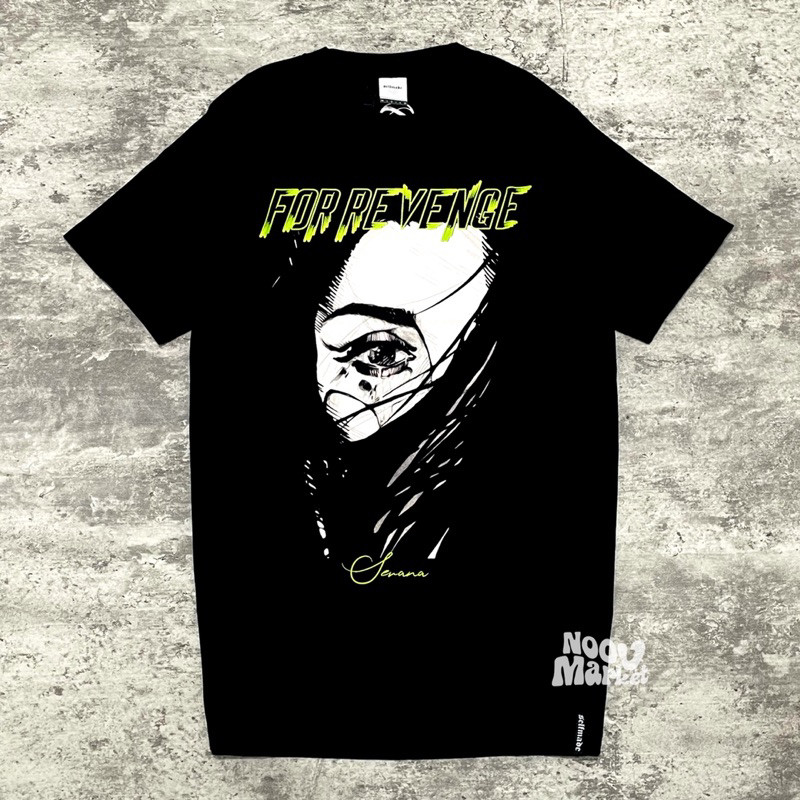 For Revenge - Serana Tshirt - Black | Kaos Band Original