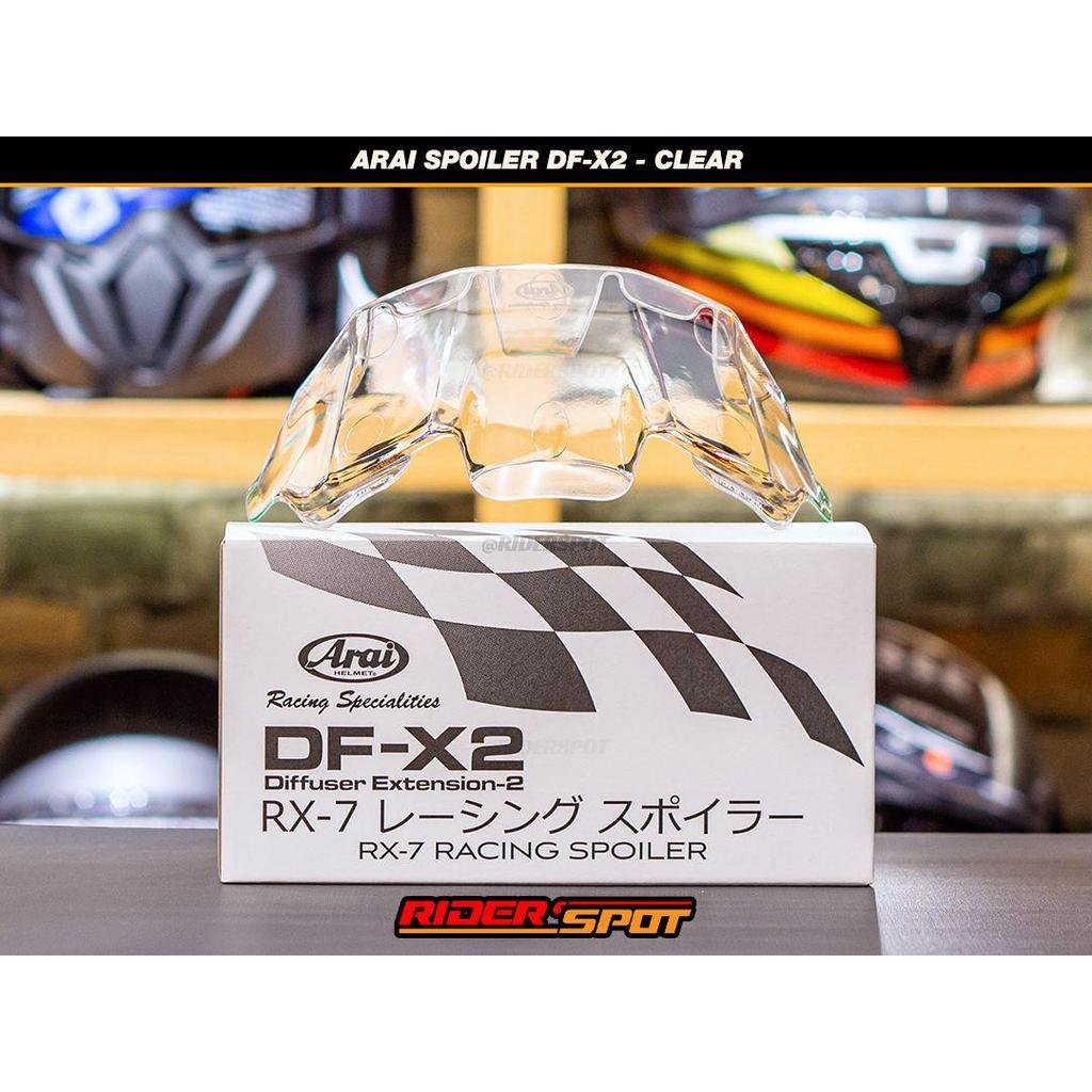 Aksesoris Spoiler Helm Motor ARAI RX-7X Clear | Arai Helmet Wing Ori