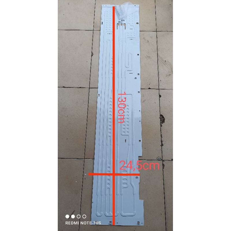 KULKAS SPAREPART Evaporator kulkas polytron 1 pintu jumbo tipe pr 18 ukuran 130 x 24,5cm