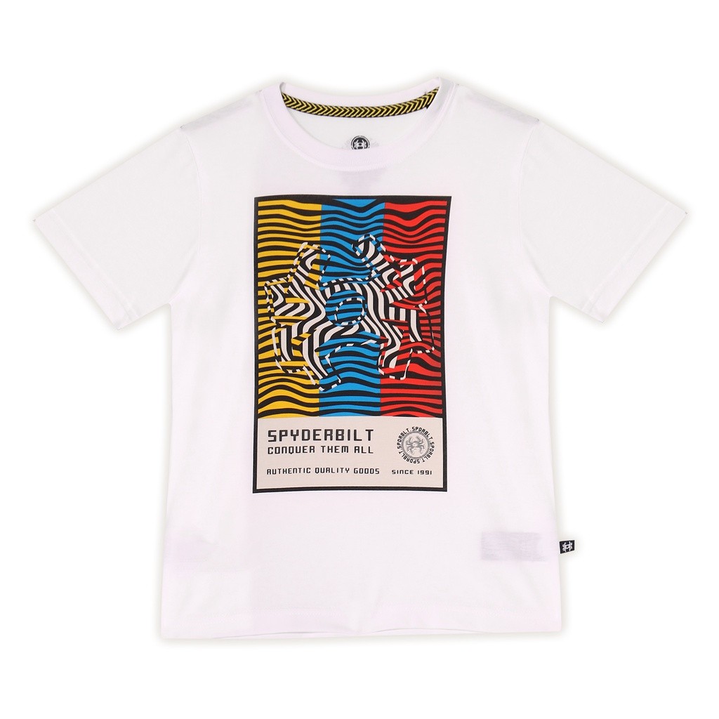 Spyderbilt Kaos Lengan Pendek Anak Anak Putih Belier KPTS019-WHT Planet Surf