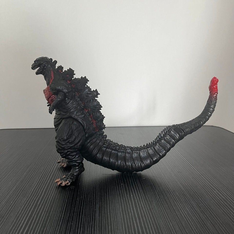 Godzilla Moive Action Figure Shin Godzilla Red Lotus Model 17cm 3 Colors Monster Soft Glue Dinosaur 
