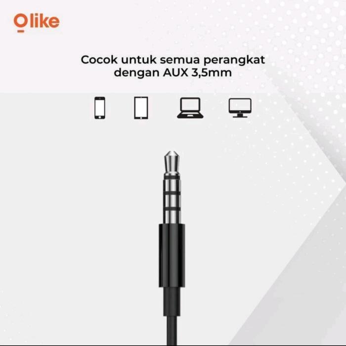 Headset Olike OH W1h Original / Handfree Olike Oh-W1h Garansi Resmi