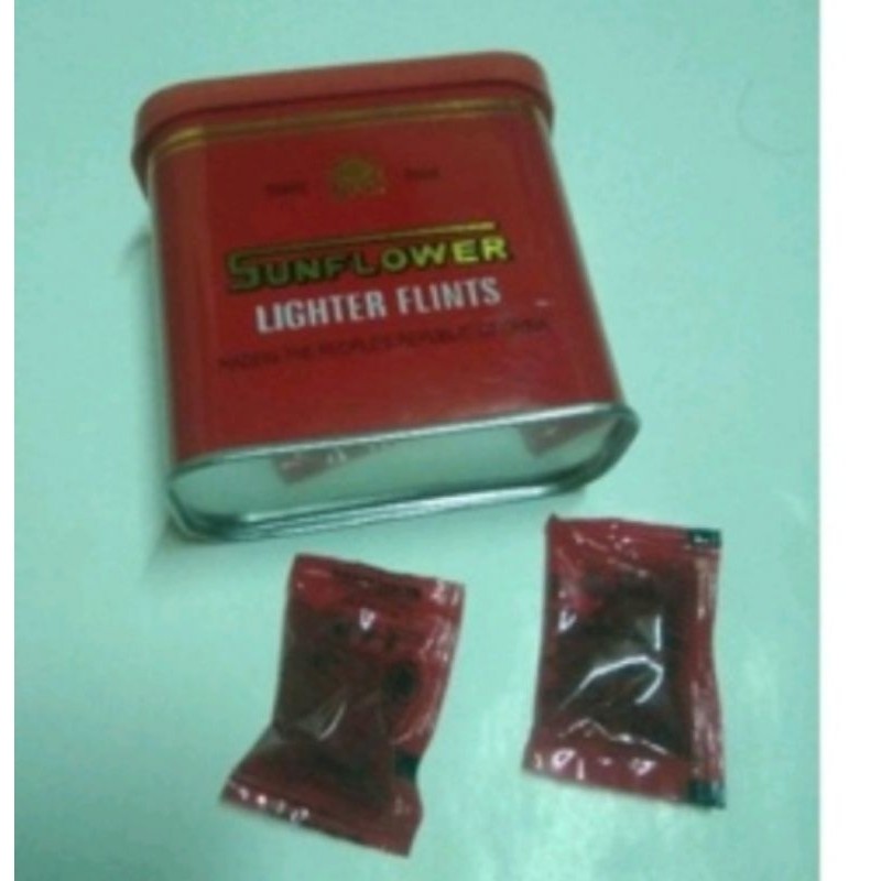 1 Kaleng Batu Korek Api Tokai Zippo Flint Lighter Pemantik Gas