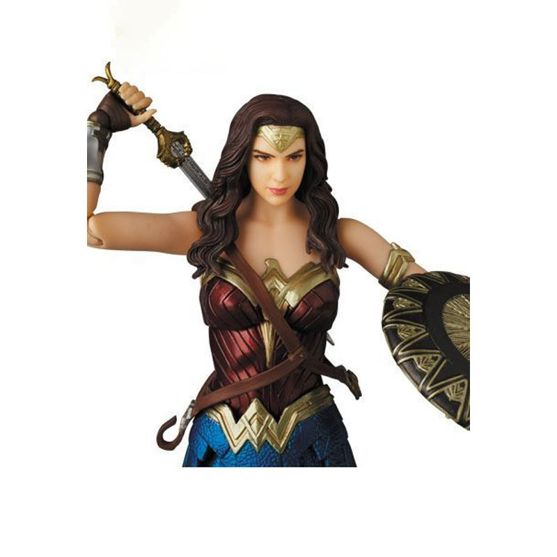 MEDICOM TOY Original MODEL KIT MAFEX 048 WONDER WOMAN ACTION FIGURE Anime Action Figure Model Toys  