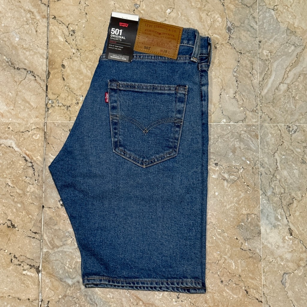 Celana Pendek Jeans Pria Levi’s 501 Shorts Original Stretch 36512-0235
