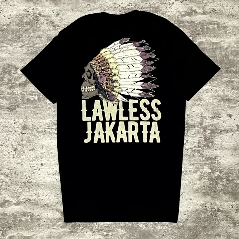 Lawless - Skull Chief Tshirt - Black