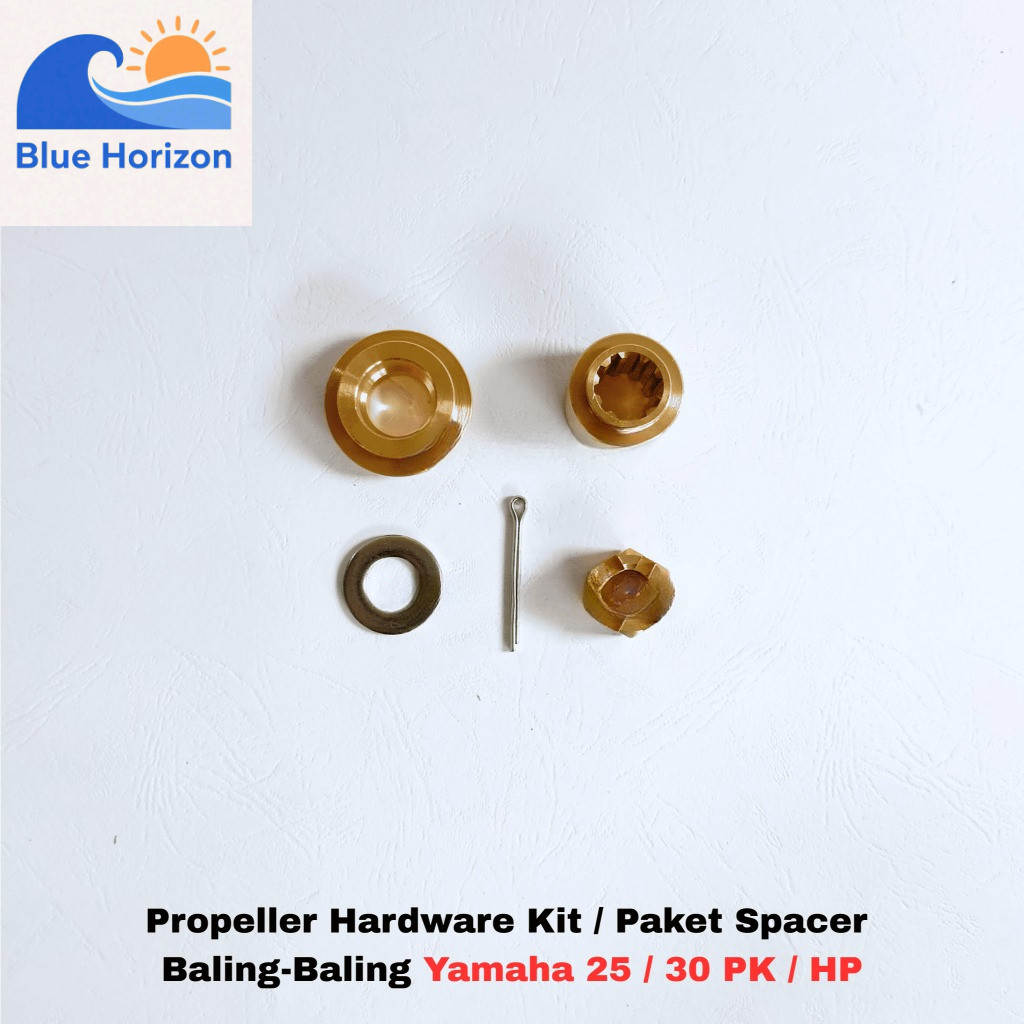 Propeller Hardware Kit / Paket Spacer Baling-Baling Yamaha 25 / 30 PK / HP