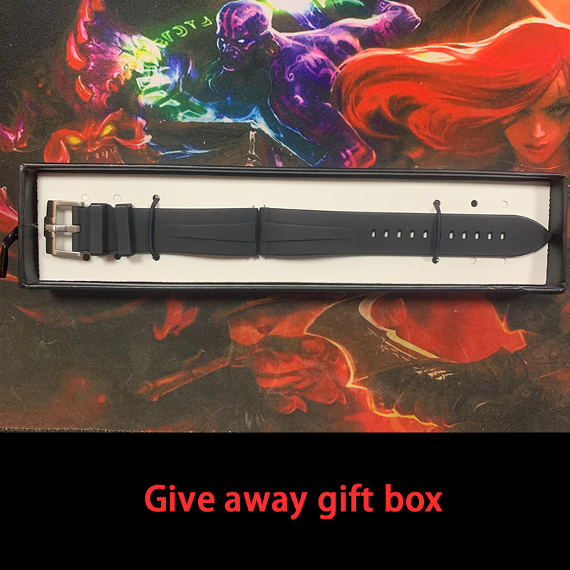 PAGANI DESIGN 20MM Fashio nable Comfortable Rubber Strap 220MM Perfect Length Suitable for PD-1664, 