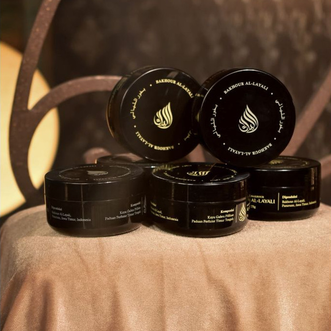 Bukhur (Dupa Arab) Al Layali Kemasan 75Gr - Bukhur Arab Dupa Gahru Al Layali - ADARA ABNA