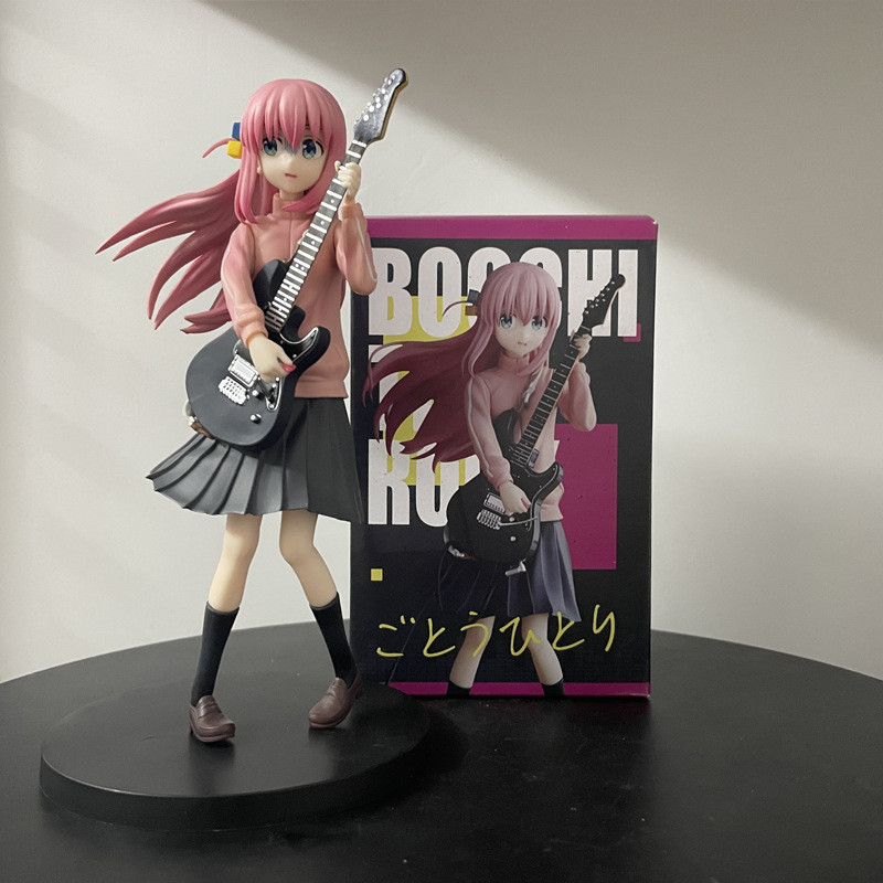 Anime FuRyu Bocchi the Rock Tenitol Hitori Gotoh PVC Action Figure Anime Figure Model Toys Collectio