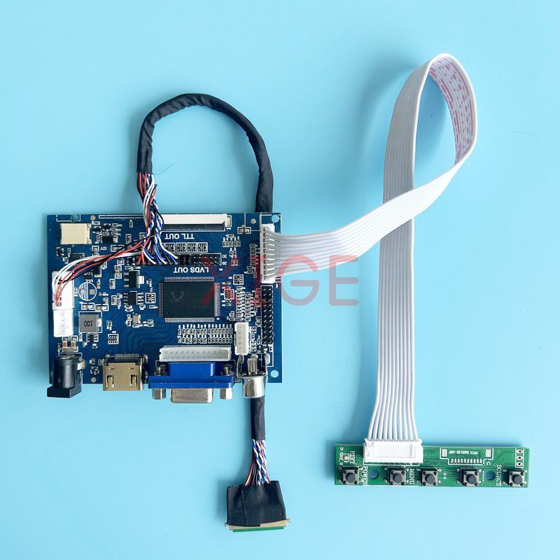 Controller Driver Board Fit HSD101PHW1 M101NWN8 N101BGE 1366*768 Laptop Screen 40-Pin LVDS HDMI-Comp