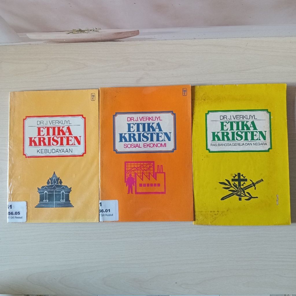 Etika Kristen Sosial Ekonomi - Kebudayaan - Ras Bangsa Gereja dan Negara - J Verkuyl