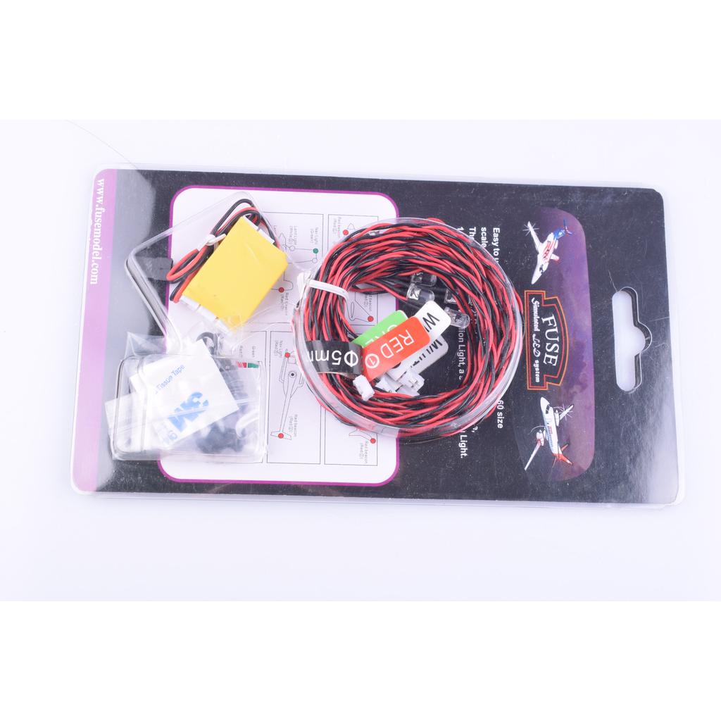 RC Realistic LED Lighting Kit for RC Helicopter Airplane Aeroplanes Aircraft Plane RC Models RC Toys