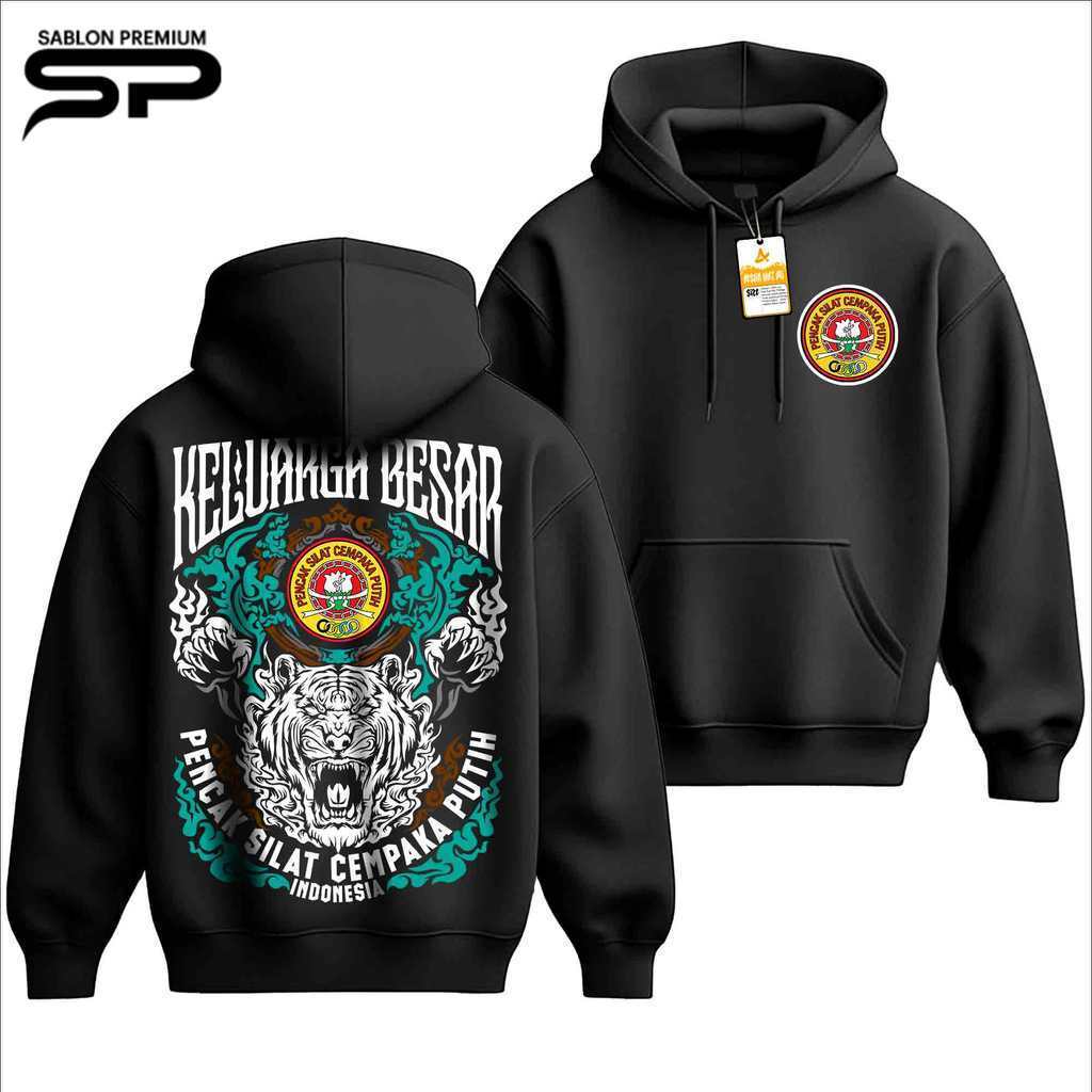 Jaket Hoodie PSCP Cempaka Putih 1974 Terbaru - Distro Kaos CP Cempaka Putih Fighter Terbaru