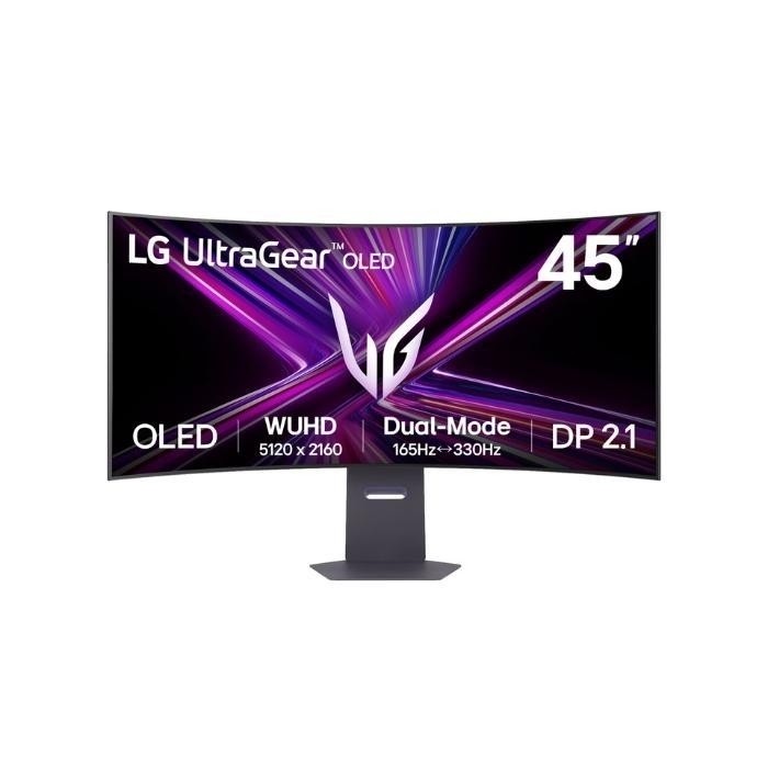LG UltraGear 45GX950A Monitor Gaming  45" OLED 5K UWHD 165Hz 0.3ms AMD FreeSync + NVIDIA G-Sync True