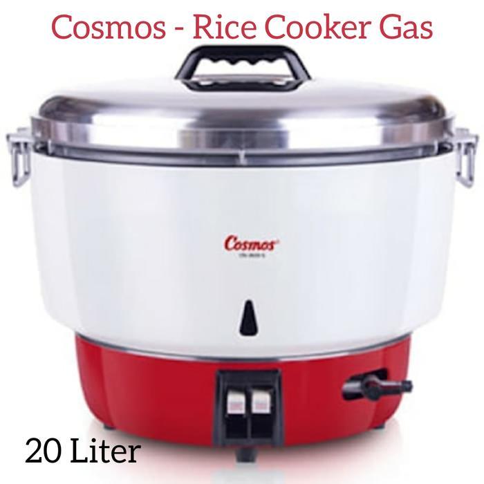 Panci Besar Penanak Nasi Cosmos - Rice Cooker Gas 20 Liter CRJ3020G