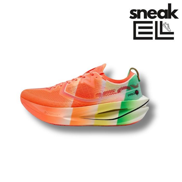 Xtep 160X 7.0 Pro Orange Red Green Original Sepatu Lari Wanita/Running Shoes 975319110041