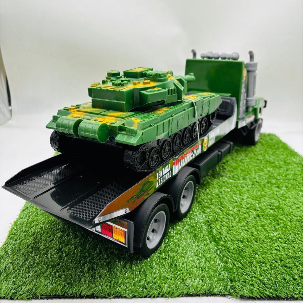 Mainan Anak Mobil Truck Kontainer Tank Besar