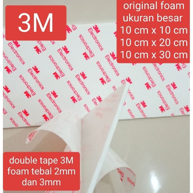 double tape foam besar double tape super kuat double tape foam original