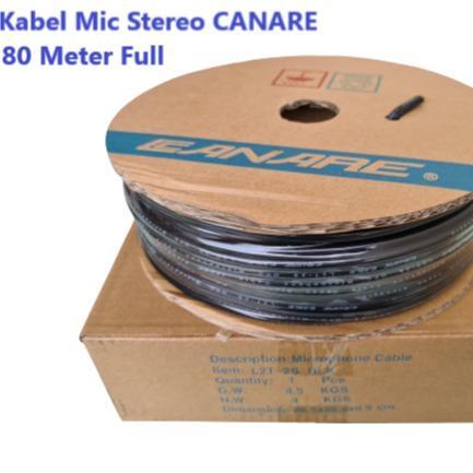 Kabel Mic Stereo Canare / Kabel Meteran Canare / kabel besar