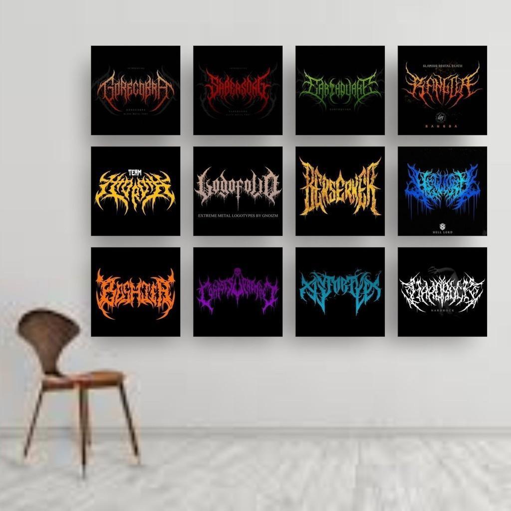 Hiasan kamar  cowok 15x15cm  Poster metal   gambar bank local indonesia