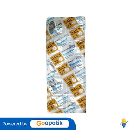 Daily D3 1000 Strip 10 Tablet