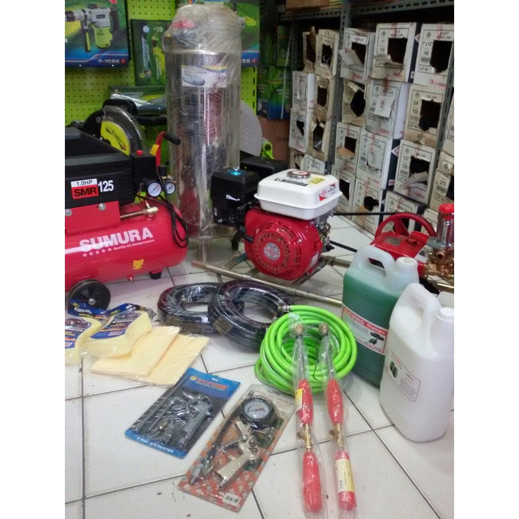 MESIN STEAM SALJU cuci motor/ mobil