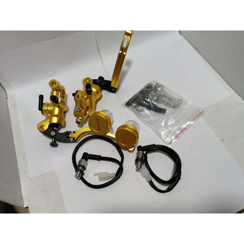 promo discon master rem brembo kopling hidrolik satu set switch rem domino pnp nmax pcx dan motor la