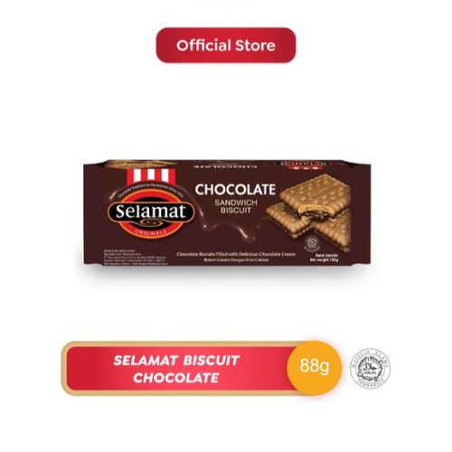 Selamat Biskuit Chocolate 88 gr