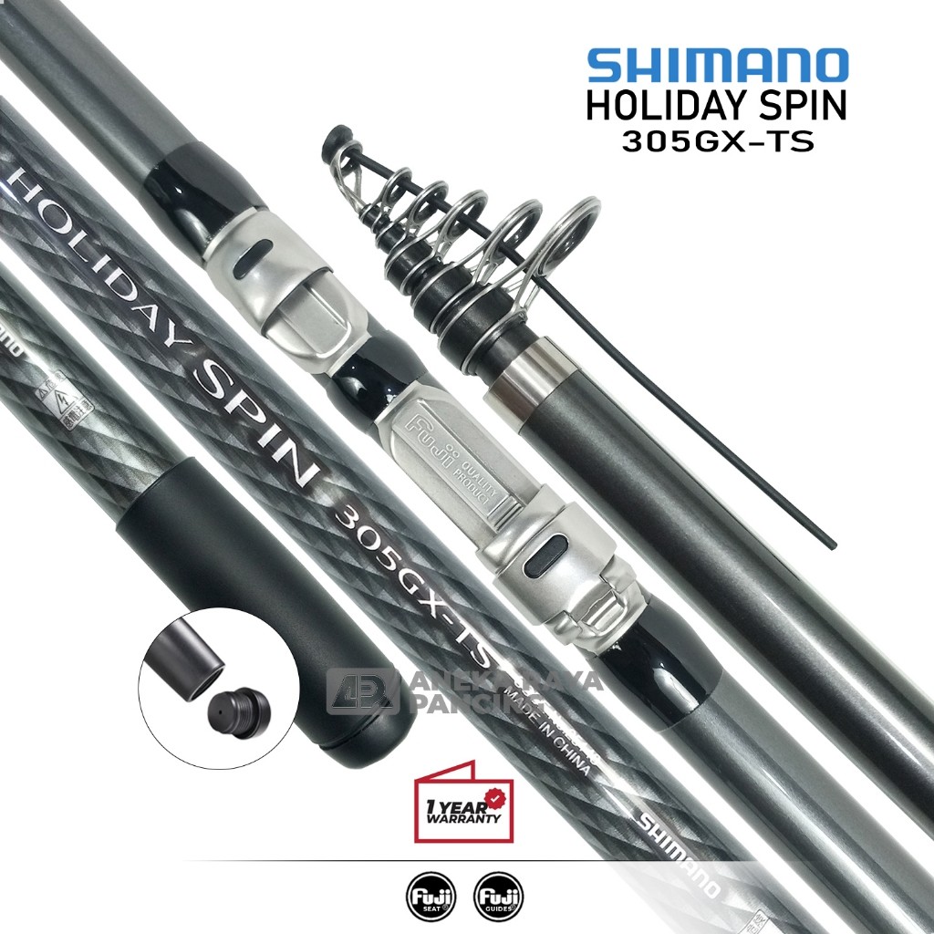 JORAN SHIMANO 2017 HOLIDAY SPIN ALL SIZE | JORAN SURFCAST | JORAN TELESKOPIK | JORAN PANJANG | Aneka