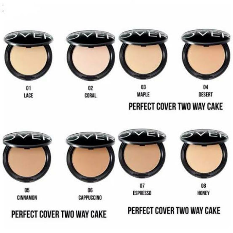 Make Over Bedak Refill Perfect Cover Two Way Cake / Bedak Refill Make over