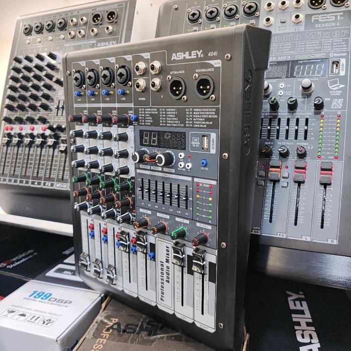 MIXER AUDIO ASHLEY 404 I ORIGINAL ASHLEY 404I 4 CHANNEL SOUNDCARD