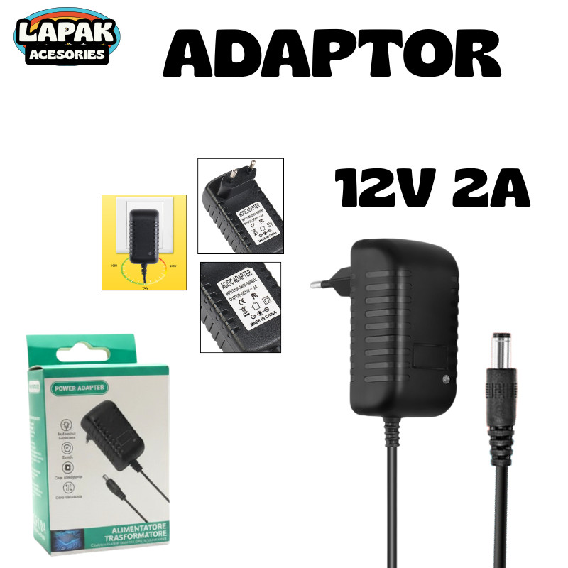 Power Supply 12 Volt 2 Ampere