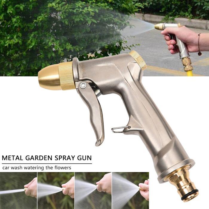 Kepala Semprotan Air Jet Cuci Mobil Motor Steam Taman Pure Copper Water Gun CZ207