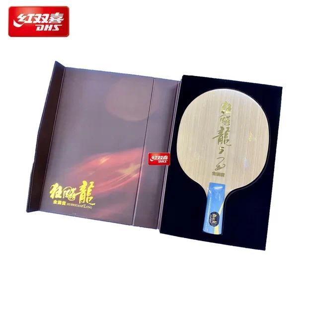 Original DHS Hurricane Long 5 (Golden Slam) Table Tennis Blade Racket Gold Ma Long 5 Special Version