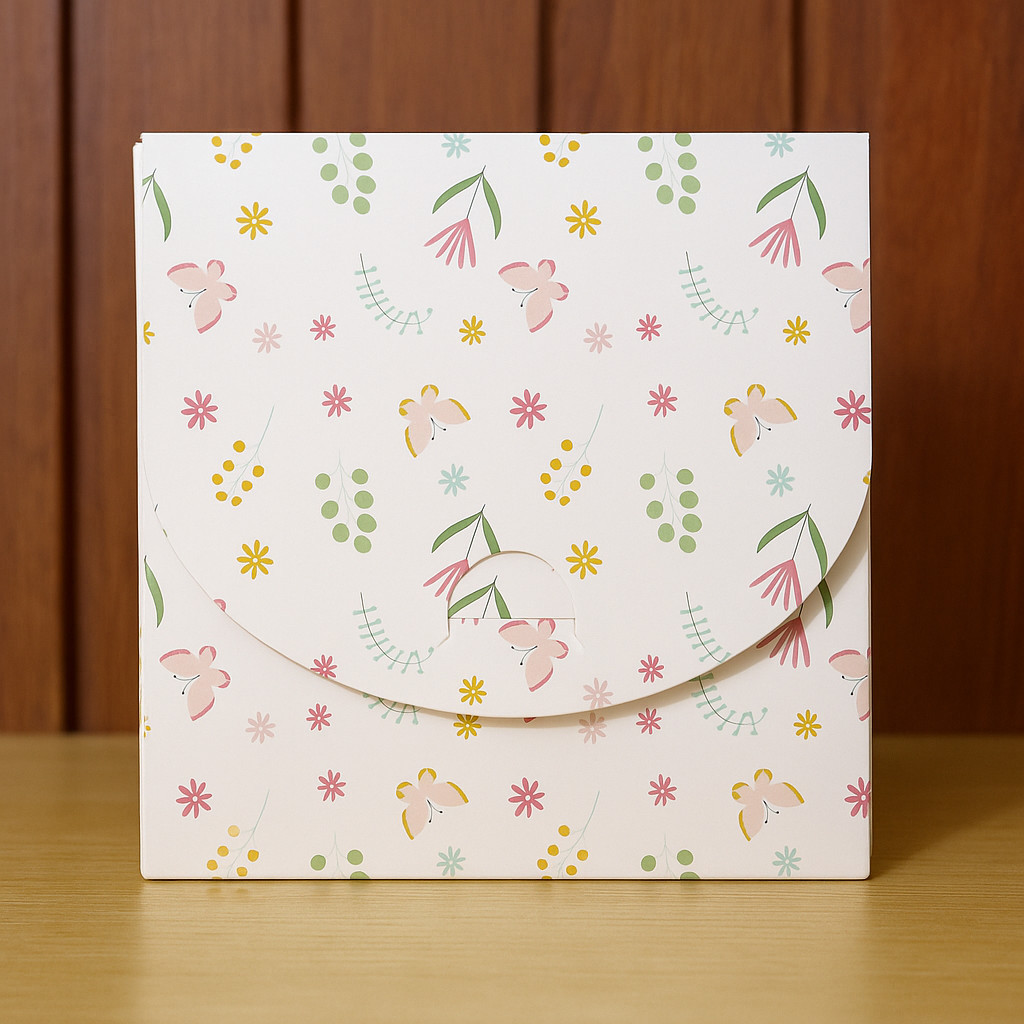 Box Hijab Square : Box Hijab /Box Jilbab/ Scarf Small - IVORY