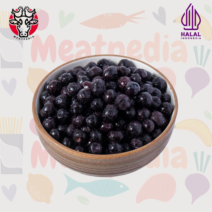 Blueberry Frozen / Buah Blueberry Beku 1kg