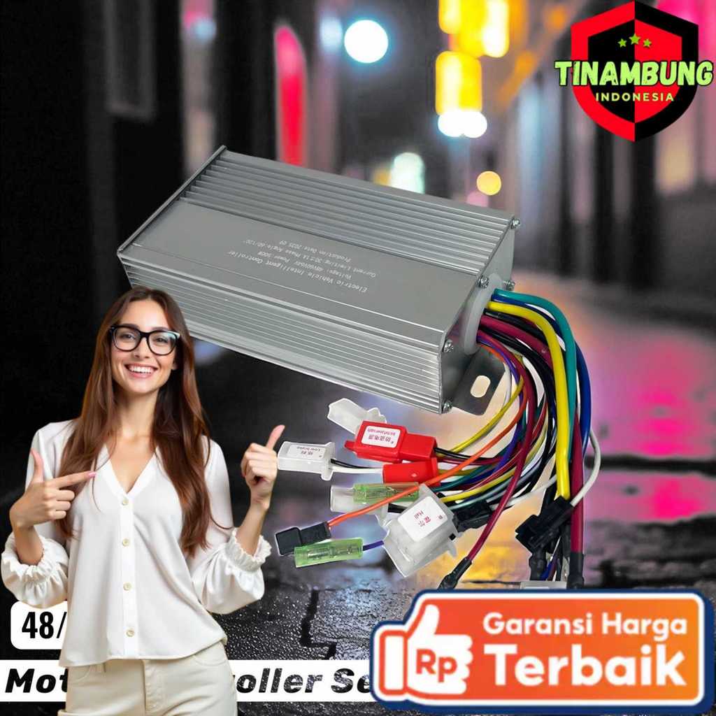 BAFANG Kontroler Sepeda Listrik Motor Controller 12 Tube 48/60/64V - BF-126