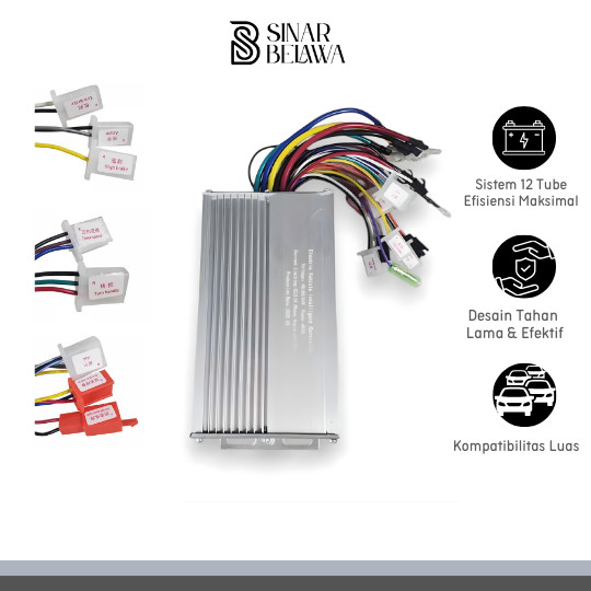 Kontroler Sepeda Listrik Motor Controller 12 Tube 48/60/64V