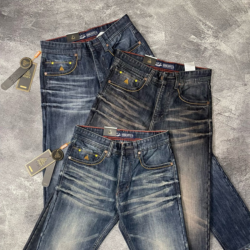 (COD) Celana Jeans STUCY Denim Regullerfit Non stretch