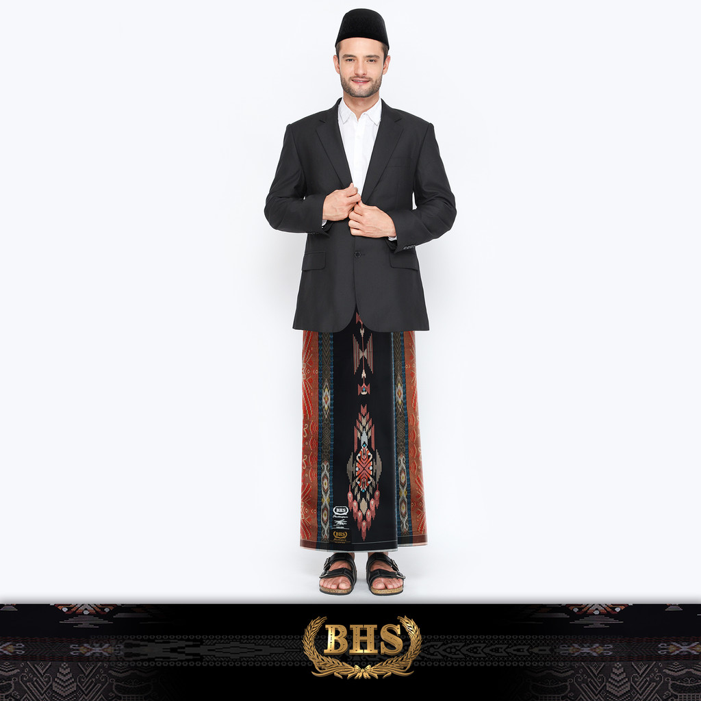 Sarung BHS Masterpiece Gold Motif M97 JIA Hitam 02