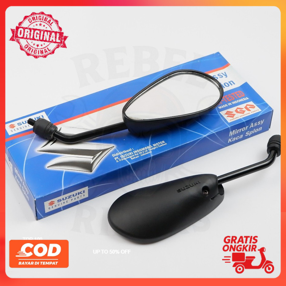 Kaca Spion Kanan Kiri Motor Satria 150 FU ori rider motor part