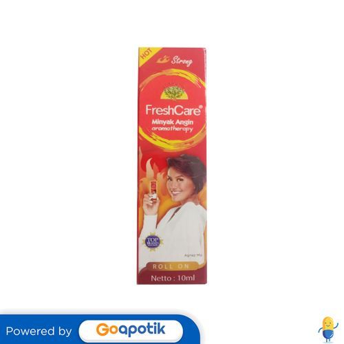 Fresh Care Strong Minyak Angin Aromatherapy Botol Roll On 10 Ml