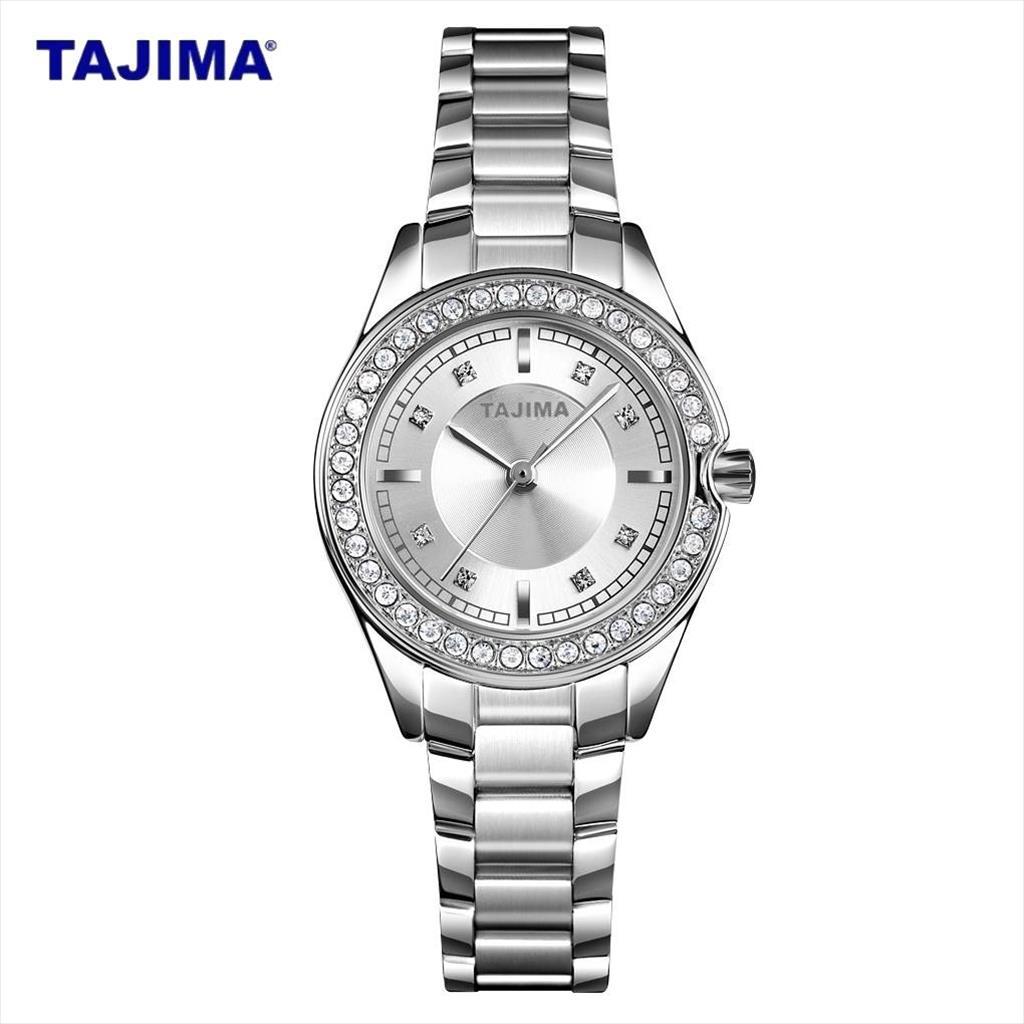 Jam Tangan Wanita Analog Tajima Original  9576 Water Resist Stainless Steel